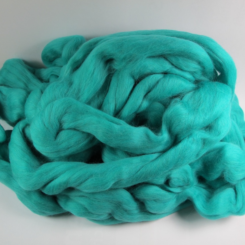 Jade Merino Wool Top Roving Spinning 2.7 oz